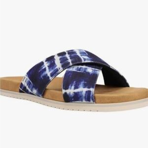 Toms Savana Tie-Dye Slide Sandals